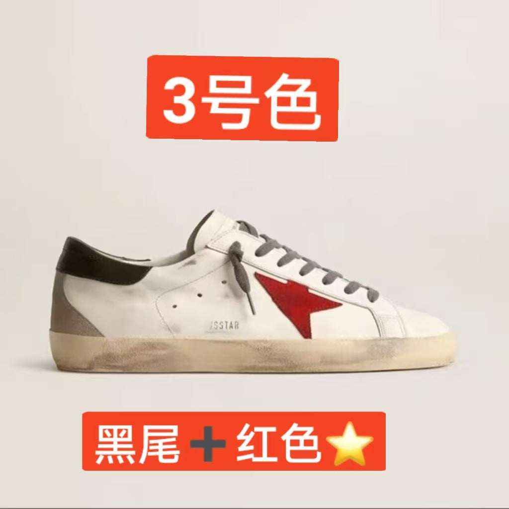Distressed Star Sneakers