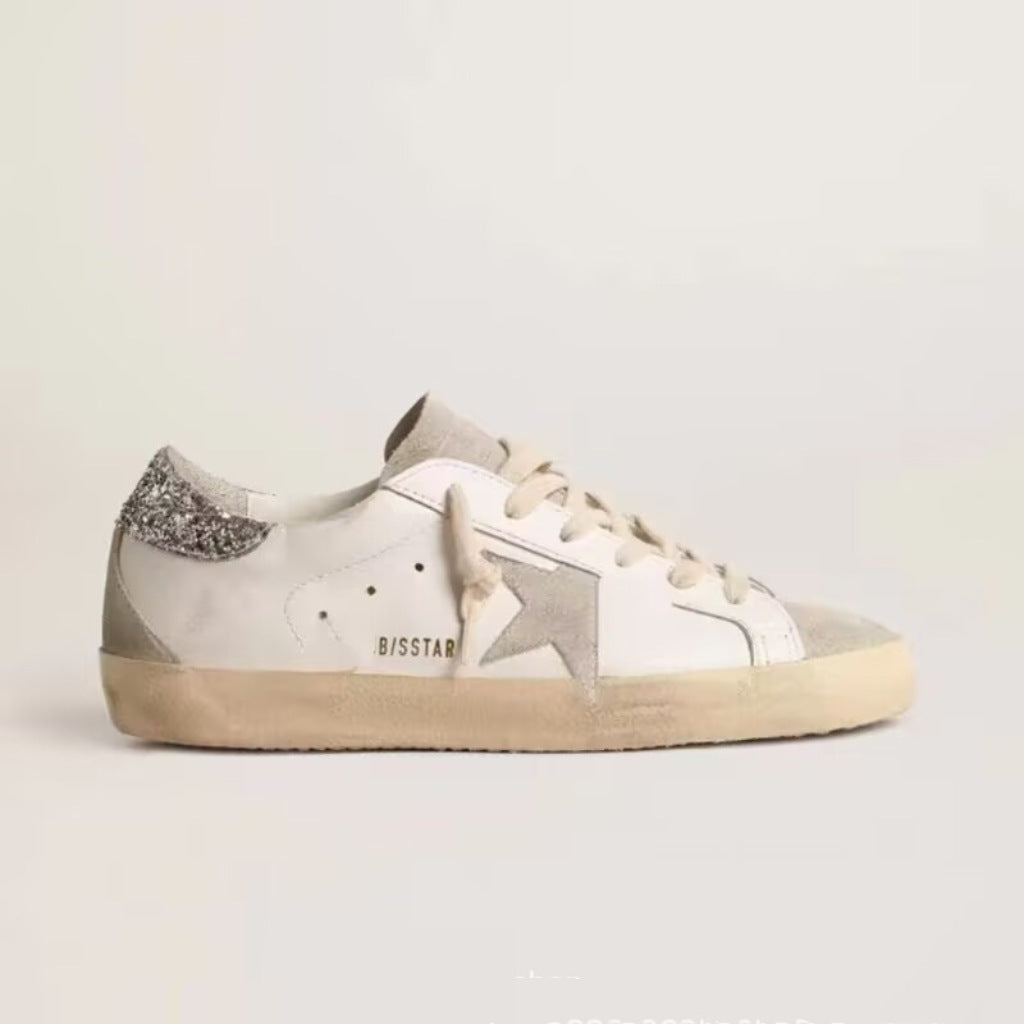 Distressed Star Sneakers