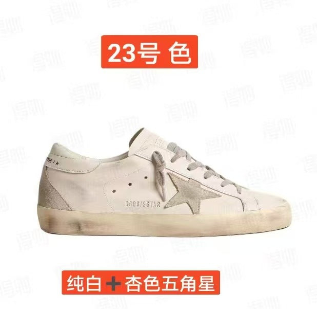 Distressed Star Sneakers