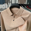 Sableau Collar Knit Sweater - Camel