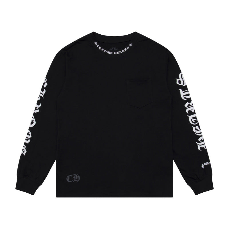 Sableau CH Longsleeve - Black BF9011, front