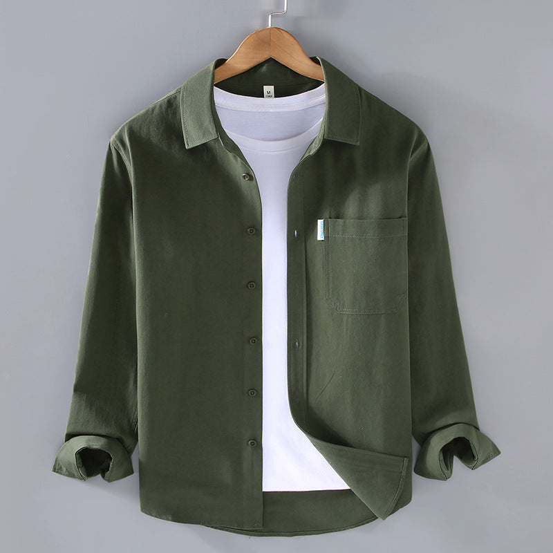 Sableau Workwear Overshirt - Dark Green