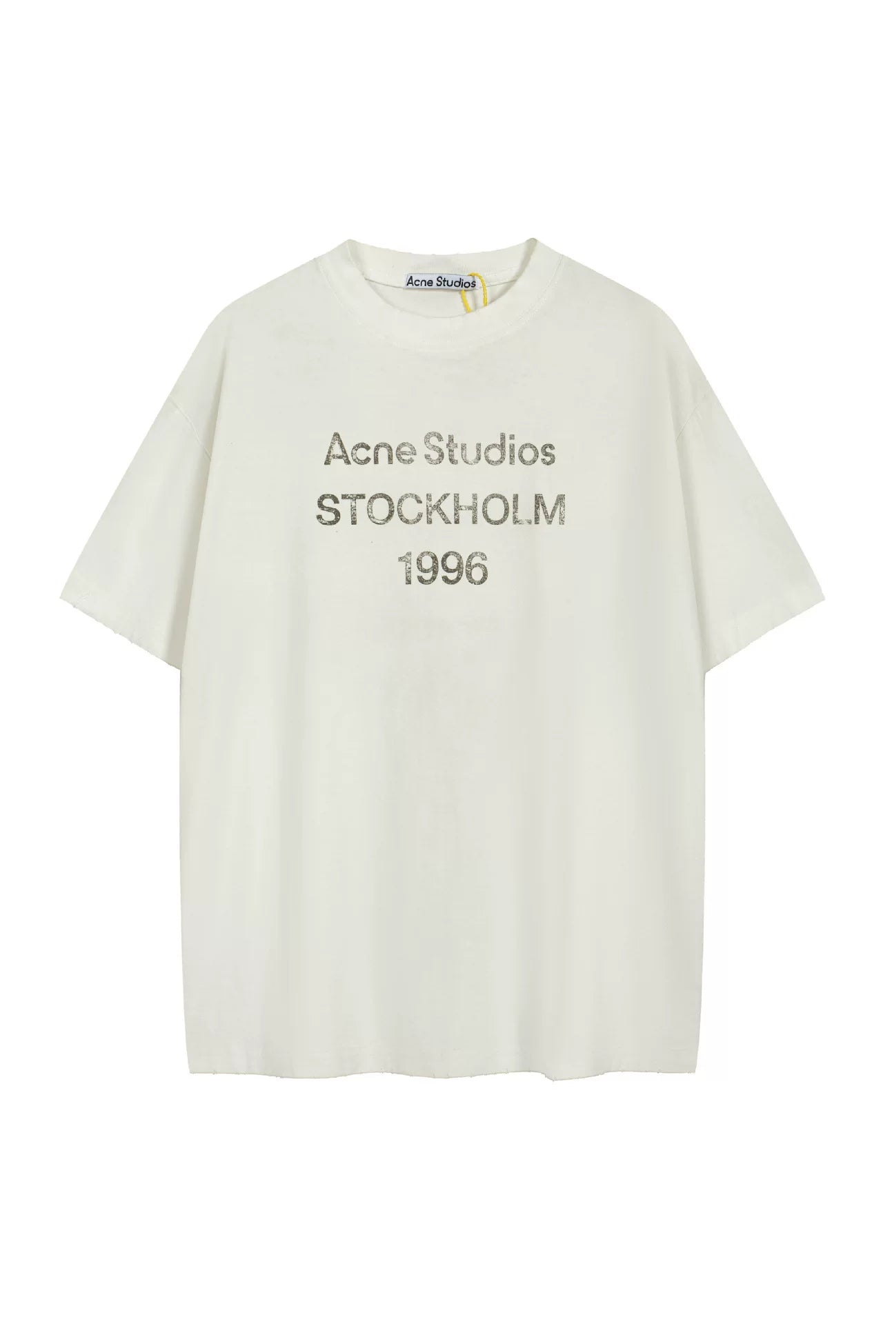 Sableau AS Washed Tee in Washed Off-White, oversized cotton t-shirt