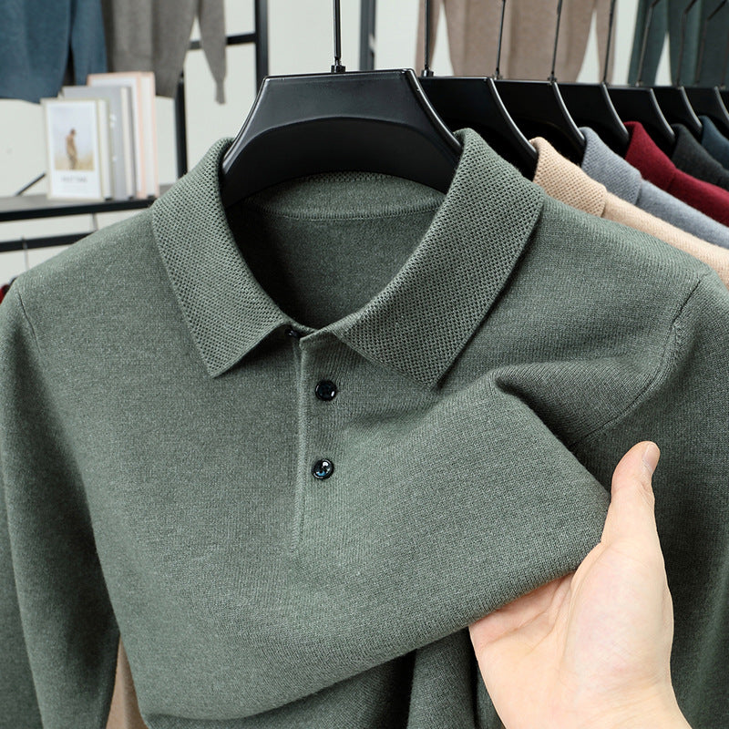 Sableau Collar Knit Sweater - Sage