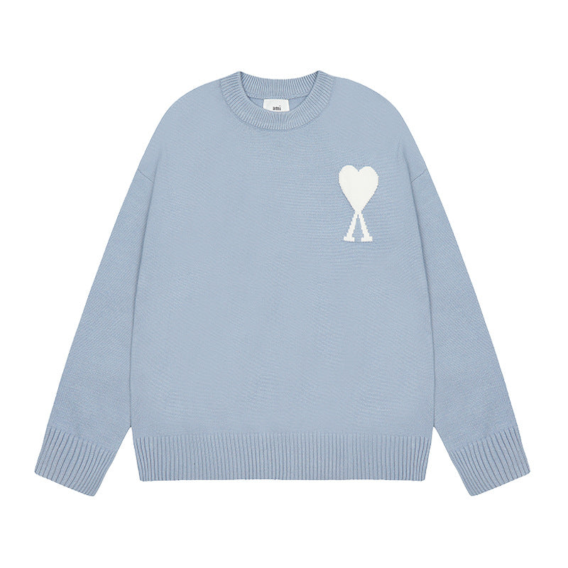 Sableau Heart Knit Sweater