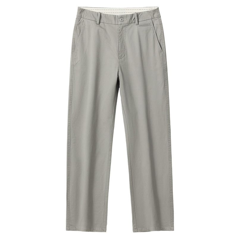 Sableau Sodermalm Chinos - Light Grey, laid flat