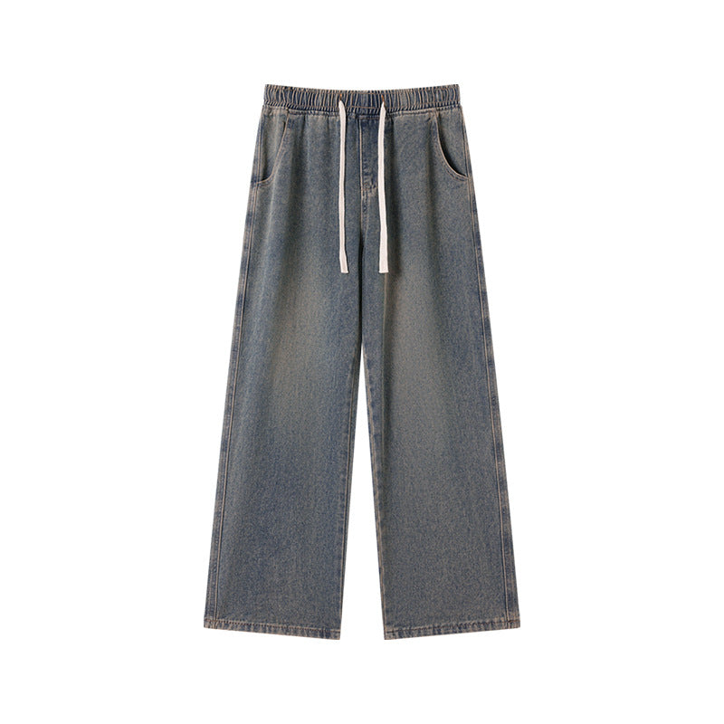 Sableau Bergen Wide-Leg Jeans - Nostalgic Blue, front