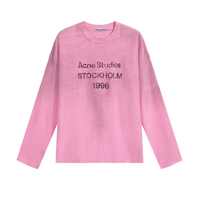 Sableau AS Long Sleeve in Pink — flat lay