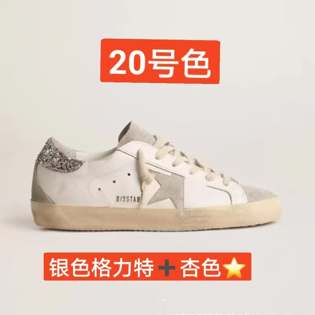 Distressed Star Sneakers