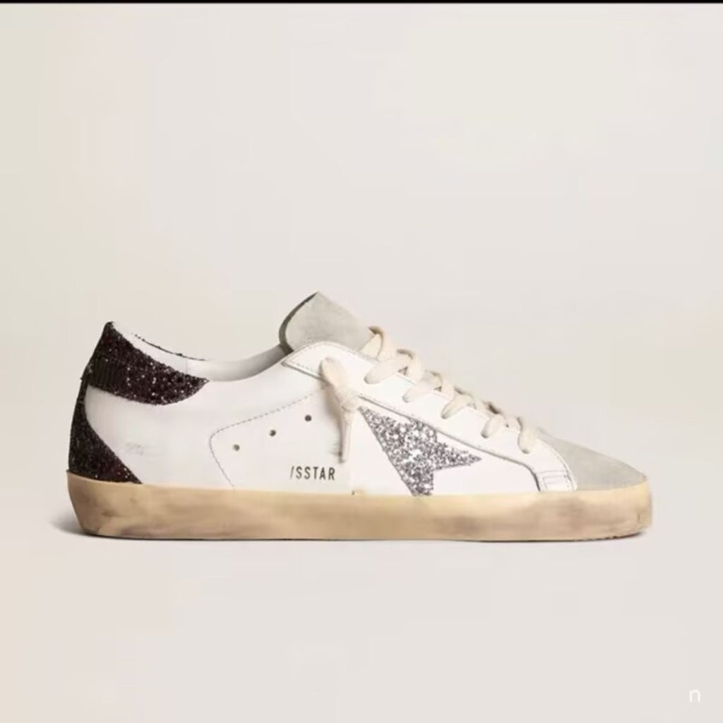 Distressed Star Sneakers
