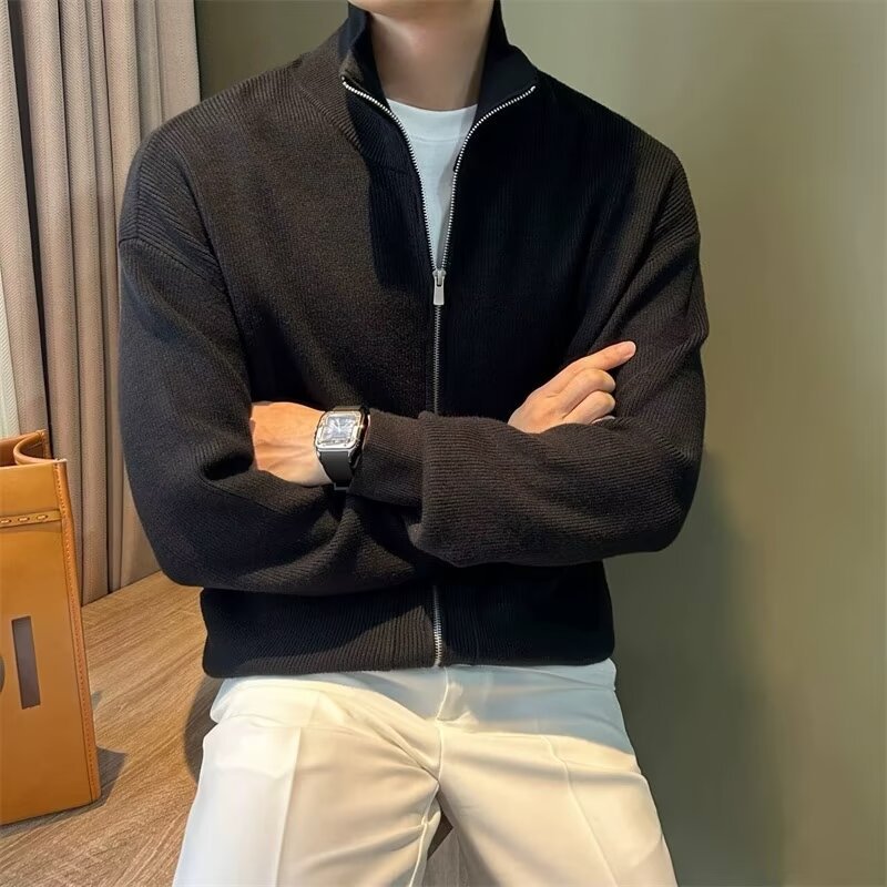 Sableau Zip Knit Jacket (Pockets)