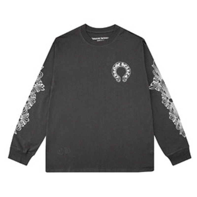 Sableau CH Longsleeve - Grey BF8005, front