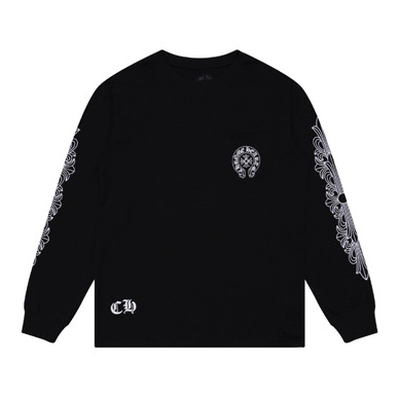 Sableau CH Longsleeve - Black BF9012, front