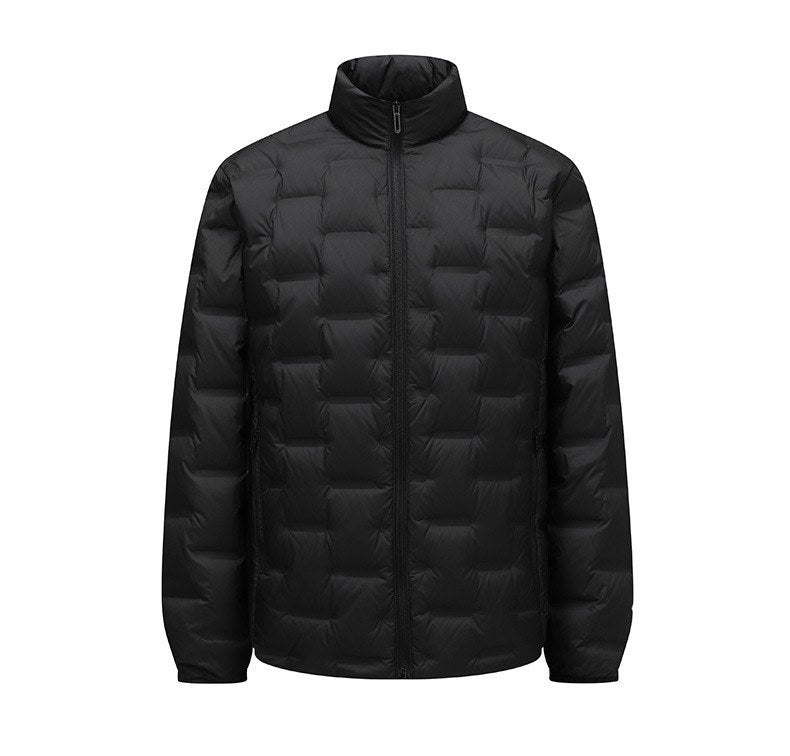 Sableau Quilted Down Jacket in Black