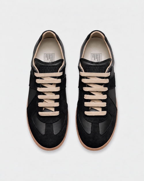 Sableau Gats Sneakers - Black top view