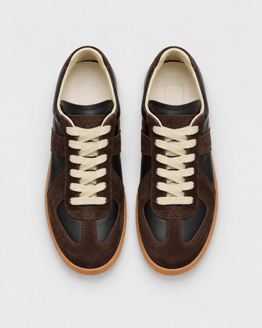 Sableau Gats Sneakers - Brown & Black ylhäältä