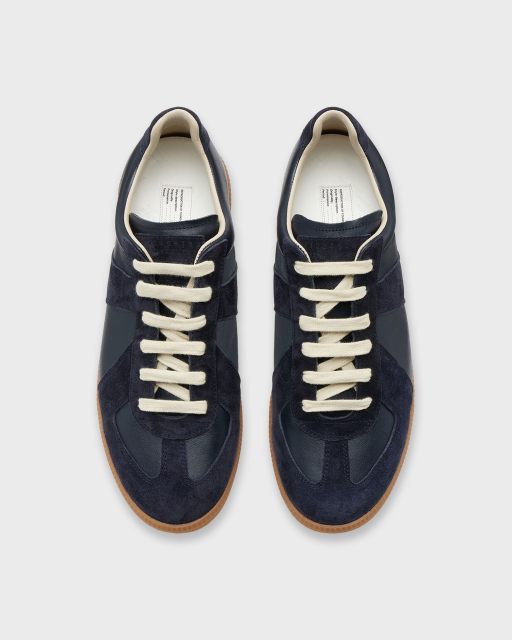 Heritage Court Sneakers - Navy top view