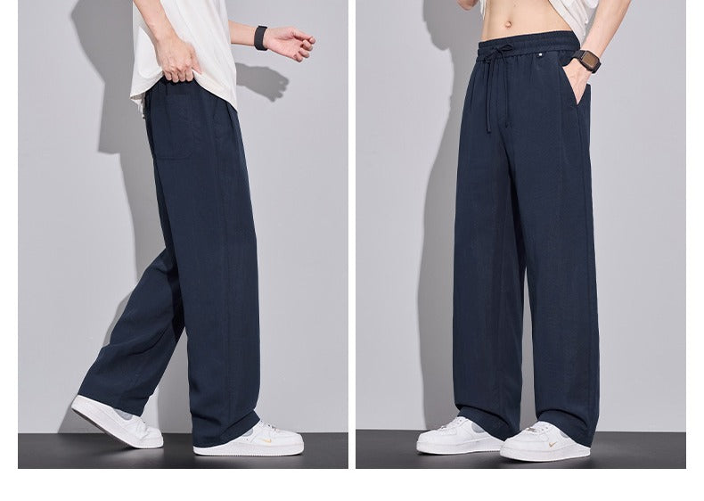 Sableau Kungsholmen Trousers - Navy, side and back