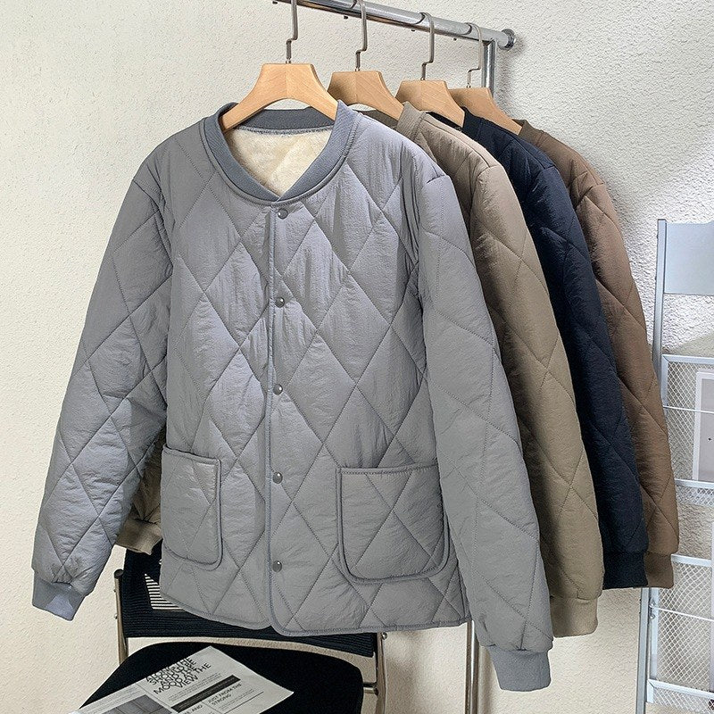 Sableau Reversible Quilted Liner in Grey