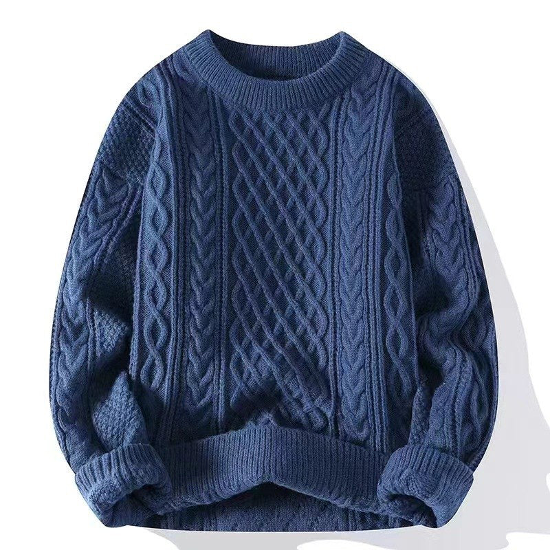 Sableau Aran Cable Knit in Blue