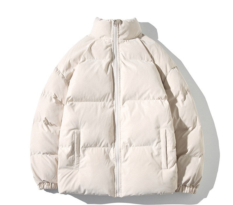 Sableau Boxy Puffer Jacket in Cream
