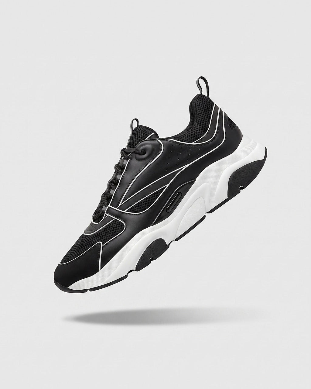 Sableau B22 Runners in black and white
