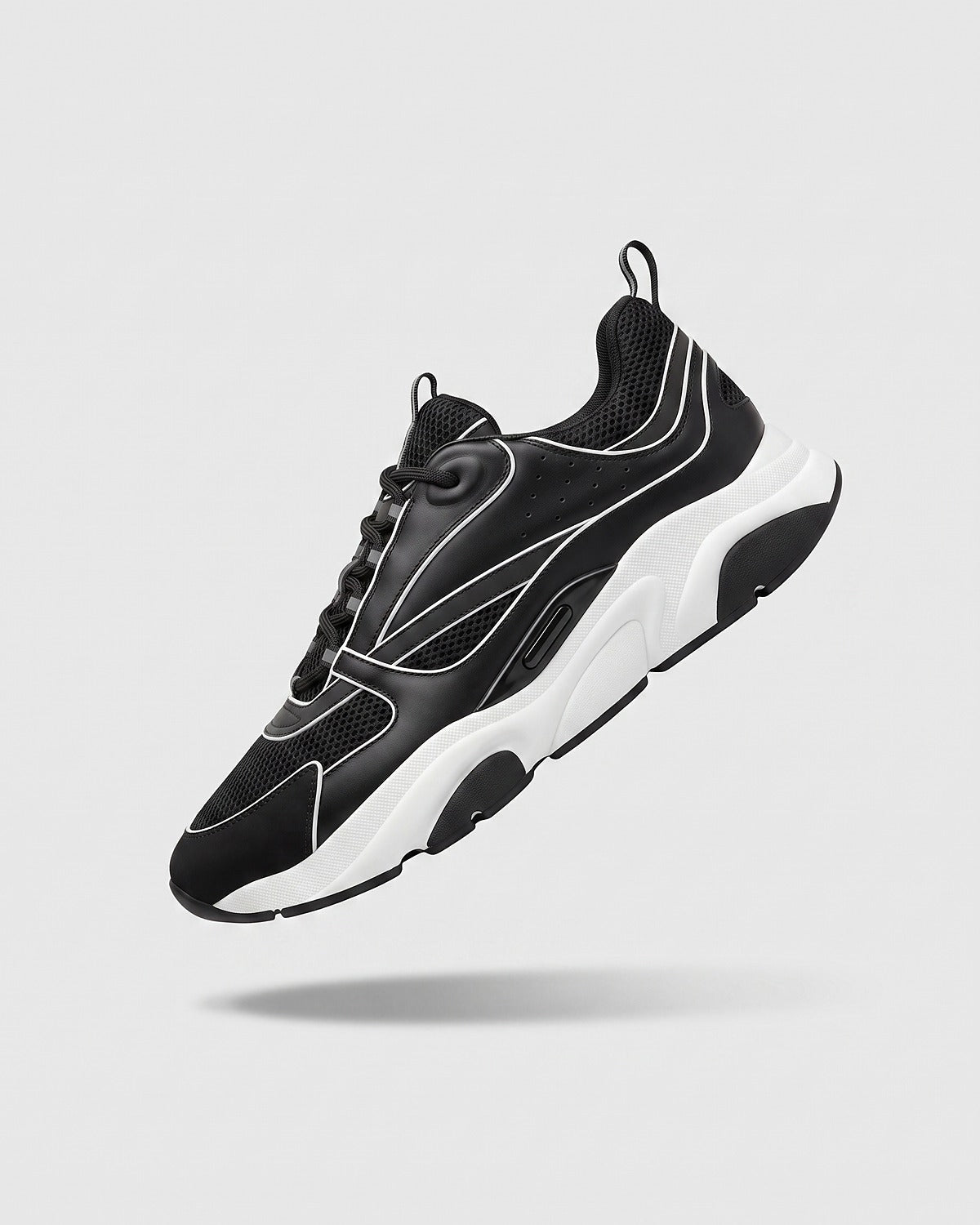 Sableau B22 Runners in black and white