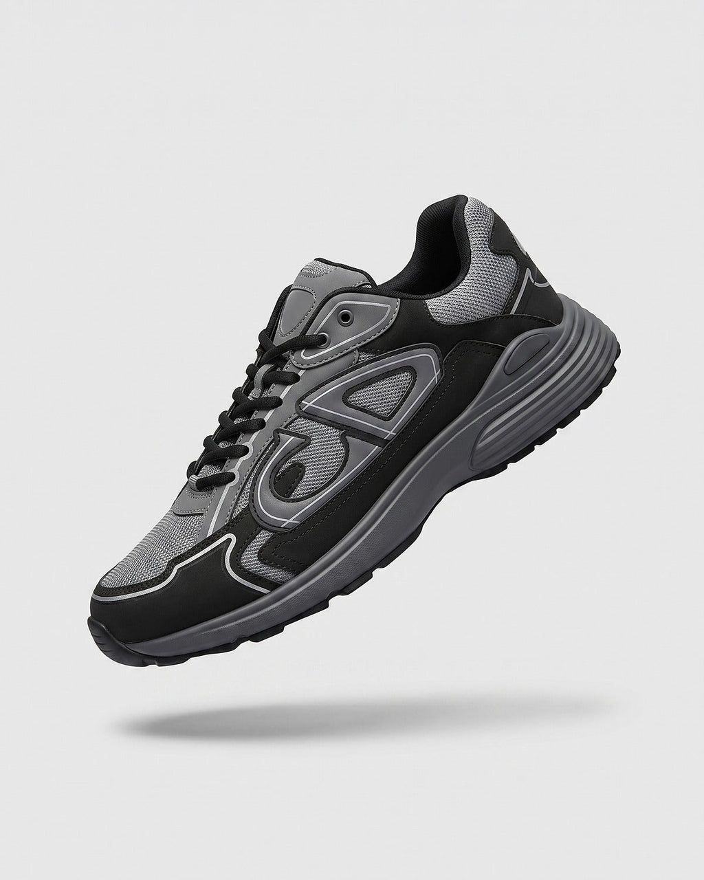 Sableau B30 Runners in black grey