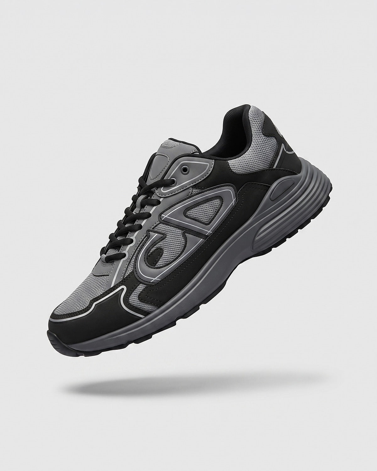 Sableau B30 Runners in black grey