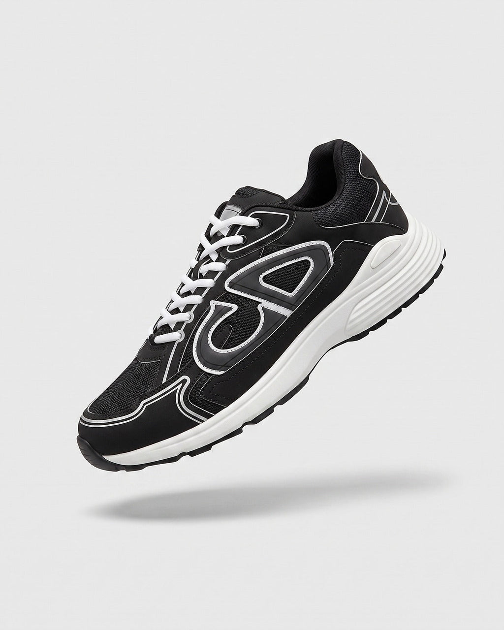 Sableau B30 Runners in black and white