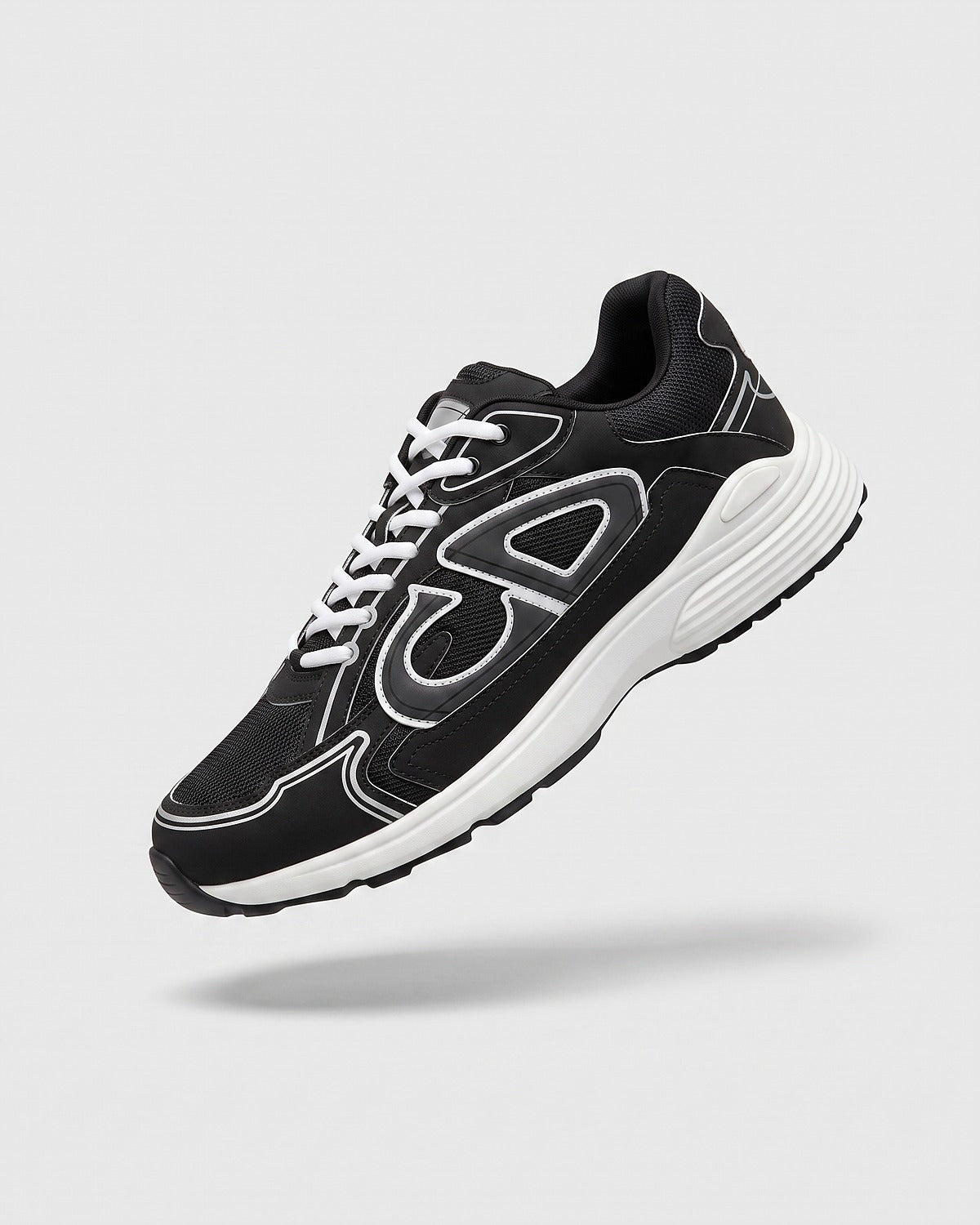 Sableau B30 Runners in black and white