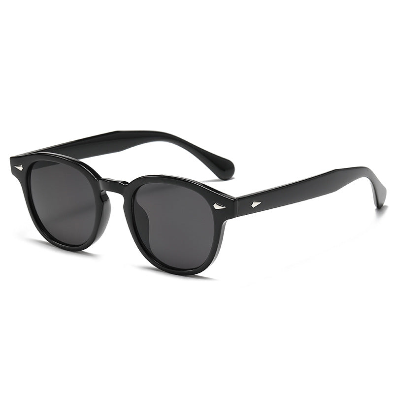 Sableau Round Sunglasses – Black