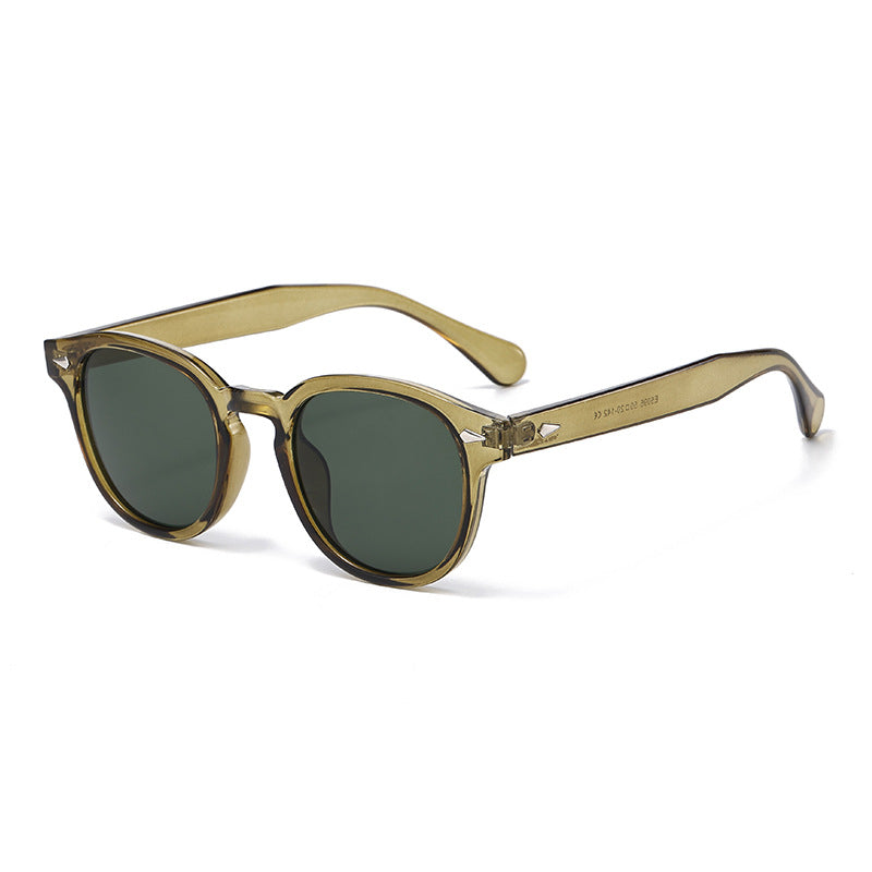 Sableau Round Sunglasses – Olive