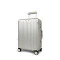 Sableau RW Aluminium Case in Silver — three-quarter view on a plain studio backdrop