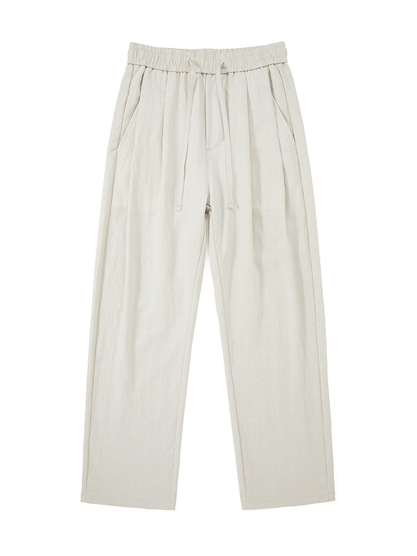 Sableau Vasastan Relaxed Trousers - Cream, front